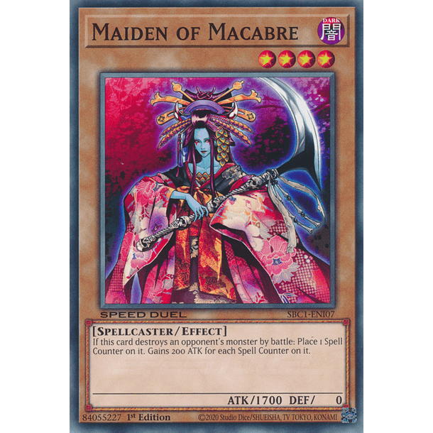 Maiden of Macabre - SBC1-ENI07 - Common 