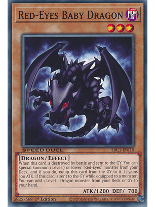 Red-Eyes Baby Dragon - SBC1-ENI10 - Common
