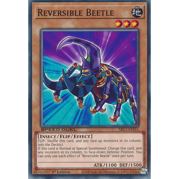 Reversible Beetle - SBC1-ENI11 - Common