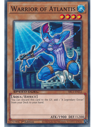 Warrior of Atlantis - SBC1-ENI12 - Common