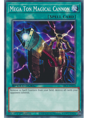 Mega Ton Magical Cannon - SBC1-ENI18 - Common