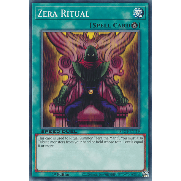Zera Ritual - SBC1-ENI19 - Common