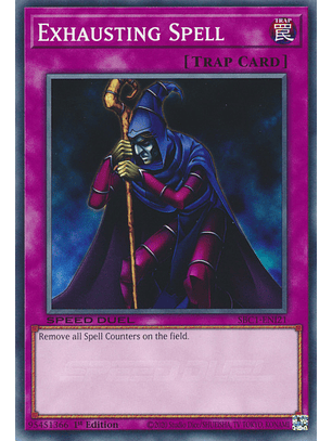 Exhausting Spell - SBC1-ENI21 - Common