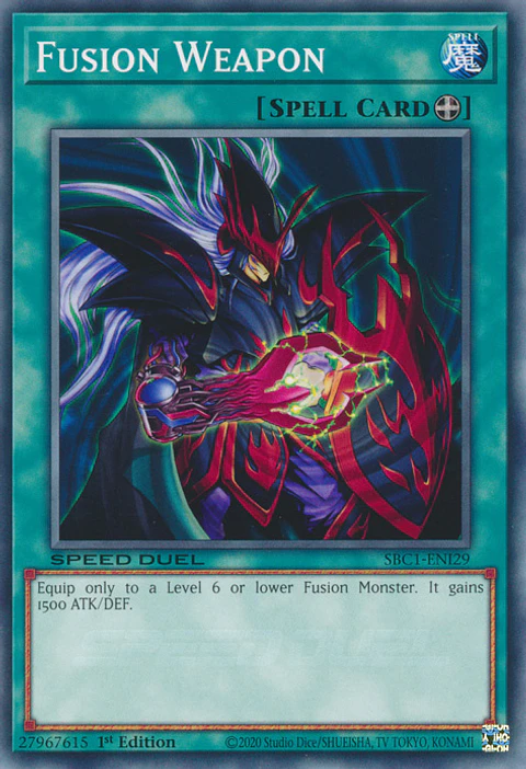Fusion Weapon - SBC1-ENI29 - Common
