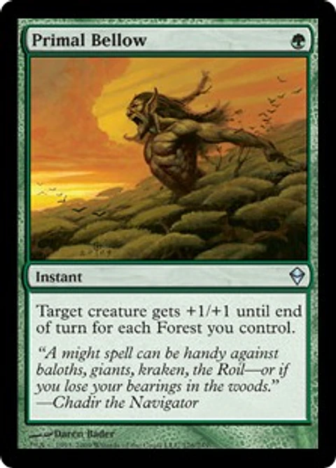 Primal Bellow - ZDK - U 