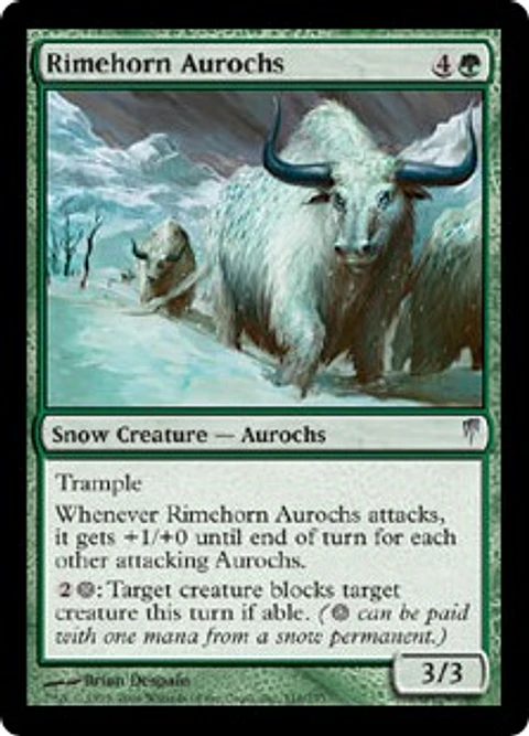 Rimehorn Aurochs - CLS - U 