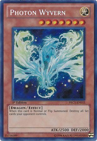 Photon Wyvern - PRC1-EN015 - Secret Rare  1
