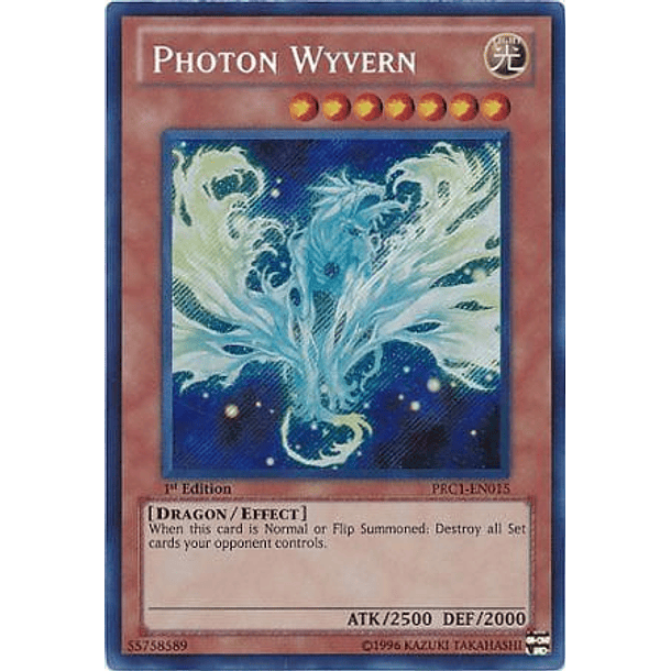 Photon Wyvern - PRC1-EN015 - Secret Rare 