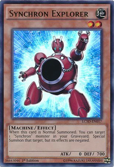 Synchron Explorer - LC5D-EN017 - Ultra Rare