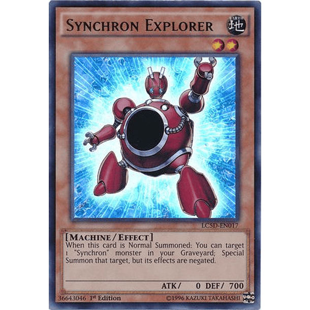 Synchron Explorer - LC5D-EN017 - Ultra Rare