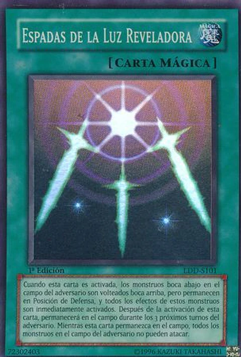 Espadas de la Luz Reveladora - LDD-S101 Super Rare (desgaste leve)