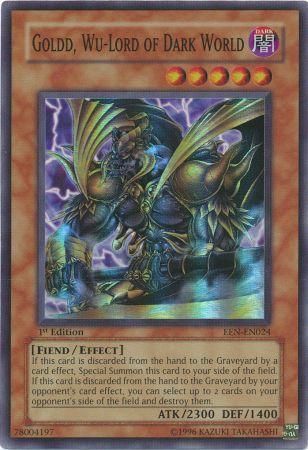 Goldd, Wu-Lord of Dark World - EEN-EN024 - Super Rare  1