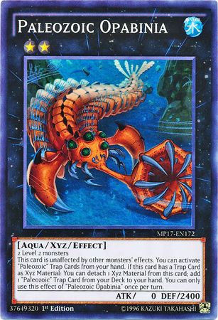 Paleozoic Opabinia - MP17-EN172 - Super Rare  1