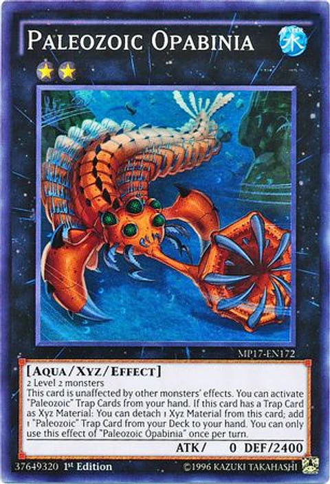 Paleozoic Opabinia - MP17-EN172 - Super Rare 