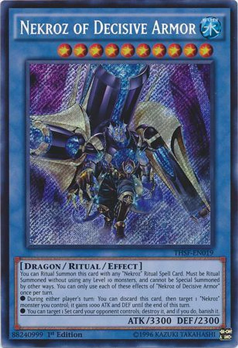 Nekroz of Decisive Armor - THSF-EN019 - Secret Rare 