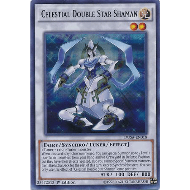 Celestial Double Star Shaman - DUSA-EN018 - Ultra Rare (español)