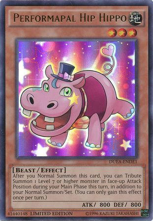 Performapal Hip Hippo - DUEA-ENDE1 - Ultra Rare Limited Edition 1