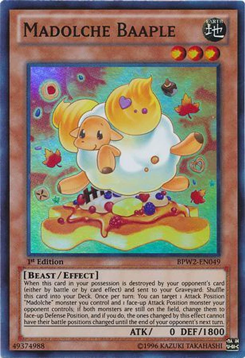 Madolche Baaple - BPW2-EN049 - Super Rare 