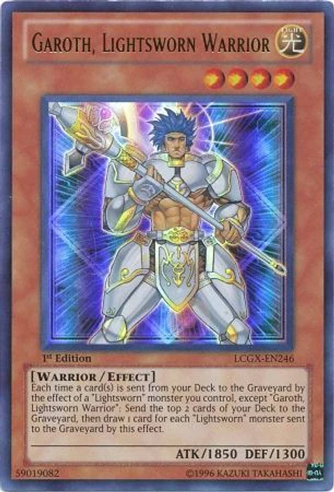 Garoth, Lightsworn Warrior - LCGX-EN246 - Ultra Rare 