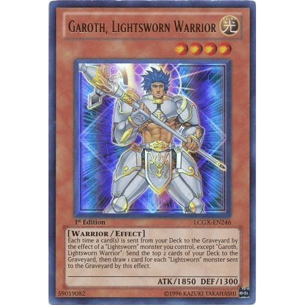 Garoth, Lightsworn Warrior - LCGX-EN246 - Ultra Rare 