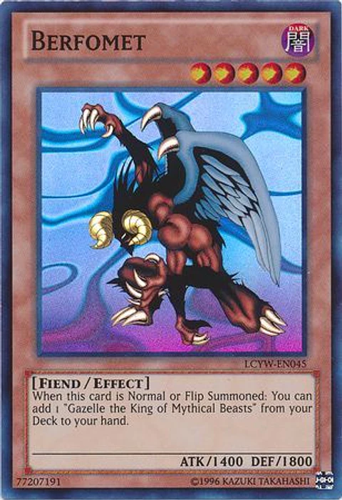 Berfomet - LCYW-EN045 - Super Rare Unlimited