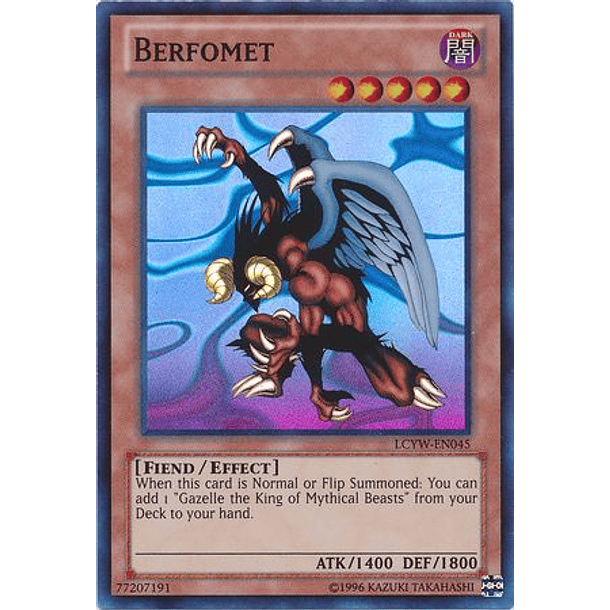 Berfomet - LCYW-EN045 - Super Rare Unlimited