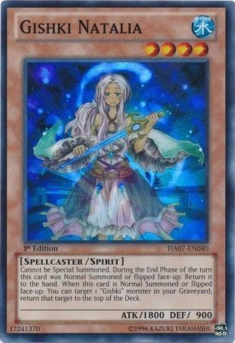 Gishki Natalia - HA07-EN040 - Super Rare 