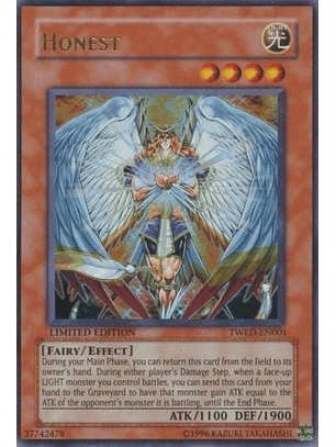 Honest - TWED-EN001 - Ultra Rare (dañado)