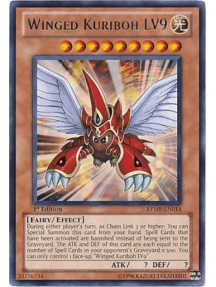 Winged Kuriboh LV9 - RYMP-EN014 - Rare