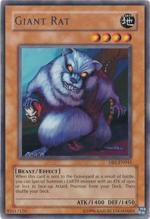 Giant Rat - DB1-EN045 - Rare