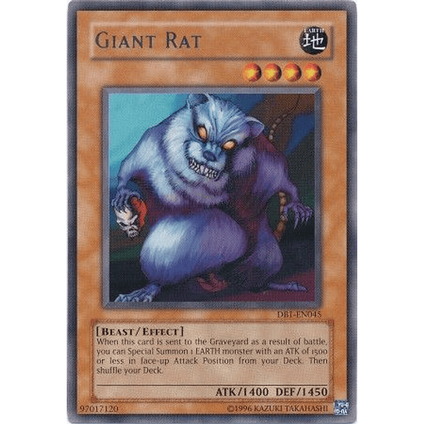 Giant Rat - DB1-EN045 - Rare