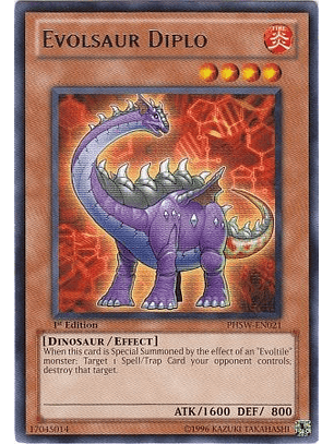 Evolsaur Diplo - PHSW-EN021 - Rare 