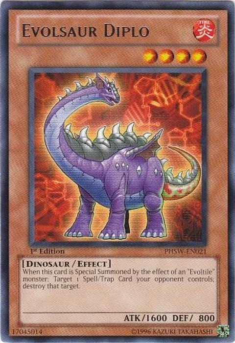Evolsaur Diplo - PHSW-EN021 - Rare 