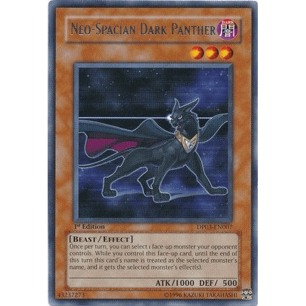 Neo-Spacian Dark Panther - DP03-EN007 - Rare