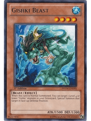 Gishki Beast - PHSW-EN095 - Rare 