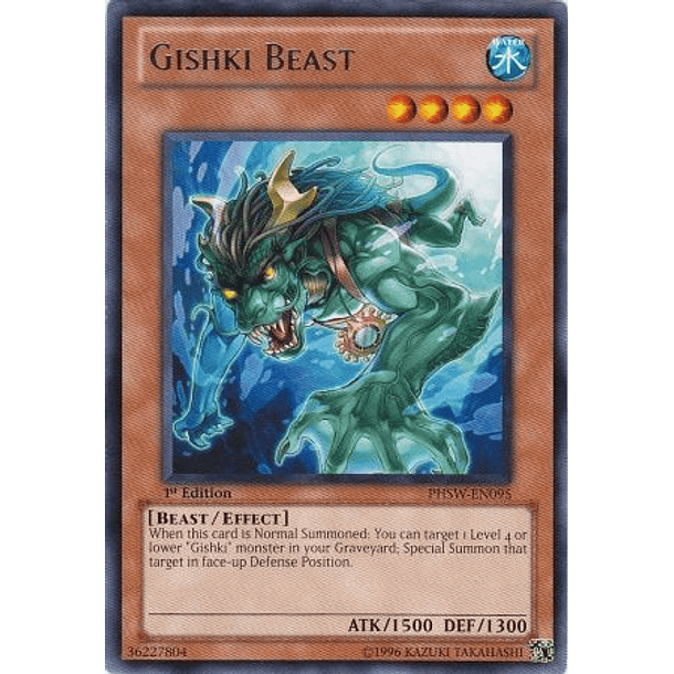 Gishki Beast - PHSW-EN095 - Rare 