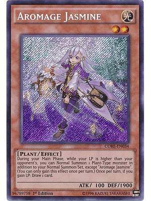 Aromage Jasmine - CORE-EN034 - Secret Rare