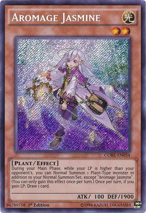 Aromage Jasmine - CORE-EN034 - Secret Rare