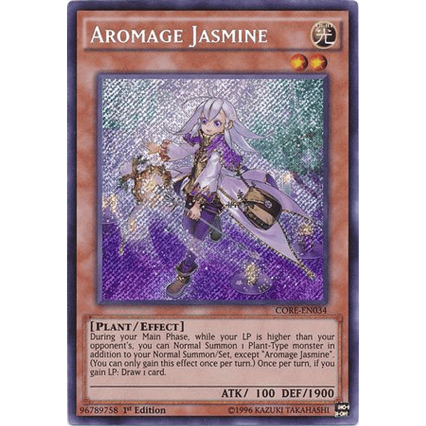 Aromage Jasmine - CORE-EN034 - Secret Rare