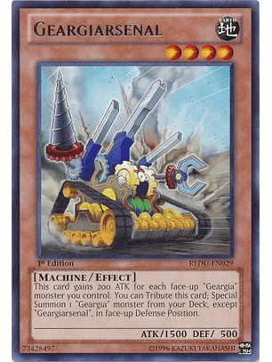 Geargiarsenal - REDU-EN029 - Rare
