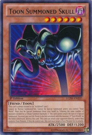 Toon Summoned Skull - LCJW-EN237 - Rare 1
