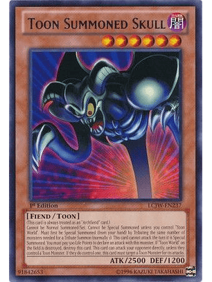 Toon Summoned Skull - LCJW-EN237 - Rare