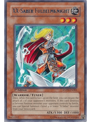 XX-Saber Fulhelmknight - ANPR-EN081 - Rare