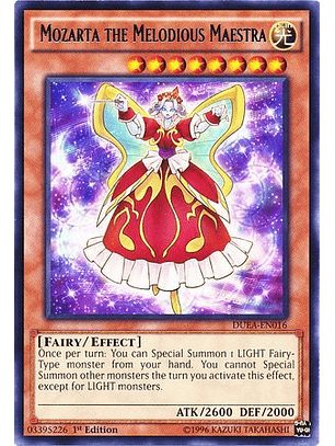 Mozarta the Melodious Maestra - DUEA-EN016 - Rare