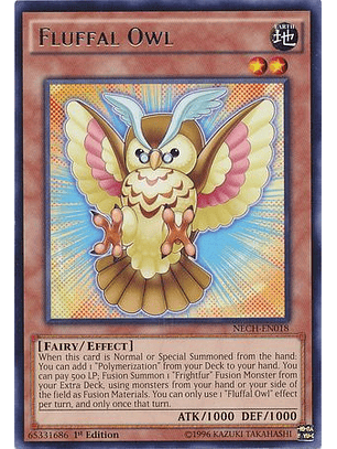 Fluffal Owl - NECH-EN018 - Rare