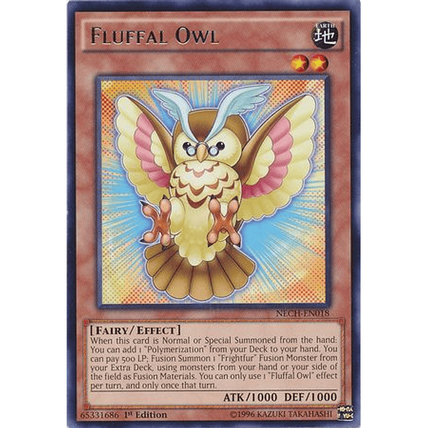 Fluffal Owl - NECH-EN018 - Rare