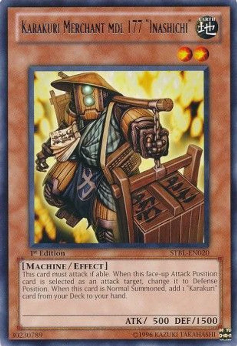 Karakuri Merchant mdl 177 "Inashichi" - STBL-EN020 - Rare
