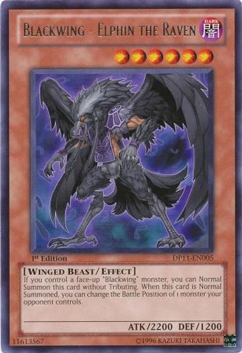 Blackwing - Elphin the Raven - DP11-EN005 - Rare