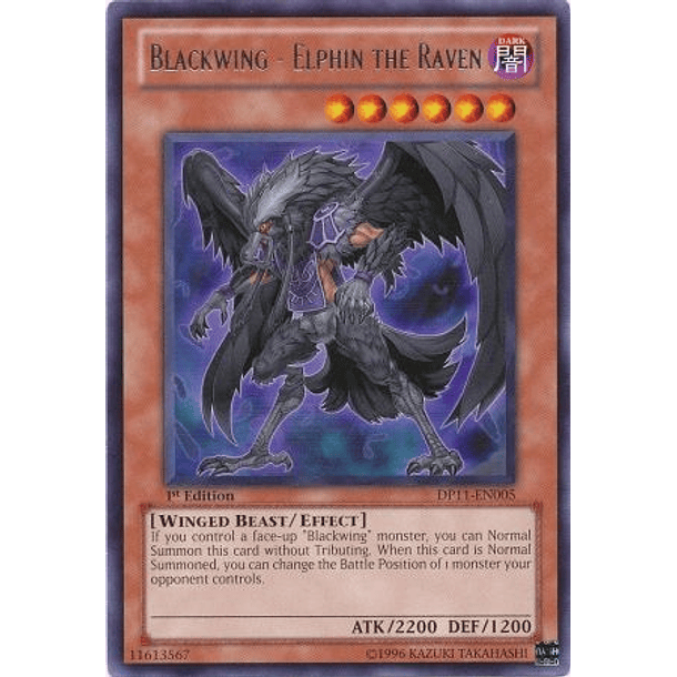 Blackwing - Elphin the Raven - DP11-EN005 - Rare