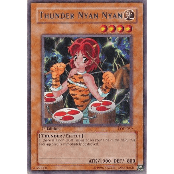 Thunder Nyan Nyan - LOD-059 - Rare